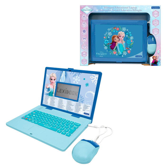 Lexibook Portátil Educativo Bilingüe Frozen con 170 Actividades Lexibook Portátil Educativo Bilingüe Frozen con 170 Actividades