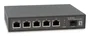 LevelOne Switch No Administrado GEP-0625 - 5 Puertos Ethernet 2.5G (100/1000/2500) con 4 Puertos PoE+ y Presupuesto 65W - Negro