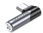 Vention Adaptador de Audio BGWH0 USB Tipo-C Macho a Jack 3,5 mm Hembra Gris