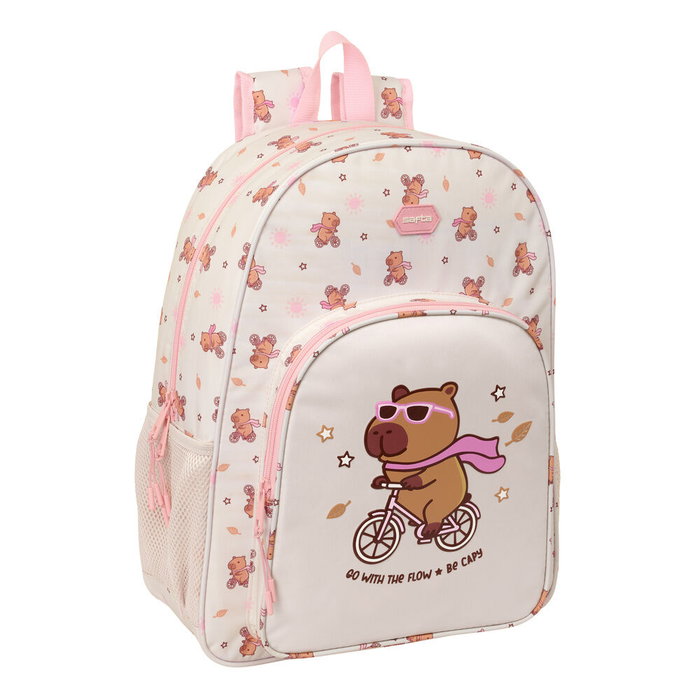 Safta Mochila Capibara adaptable a carro