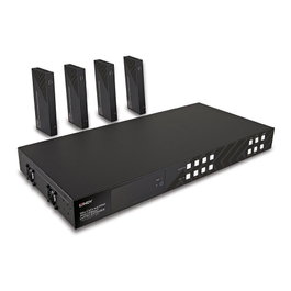 LINDY Matriz extensora 150m HDMI 4x4 4K60 HDBaseT Cat.6
