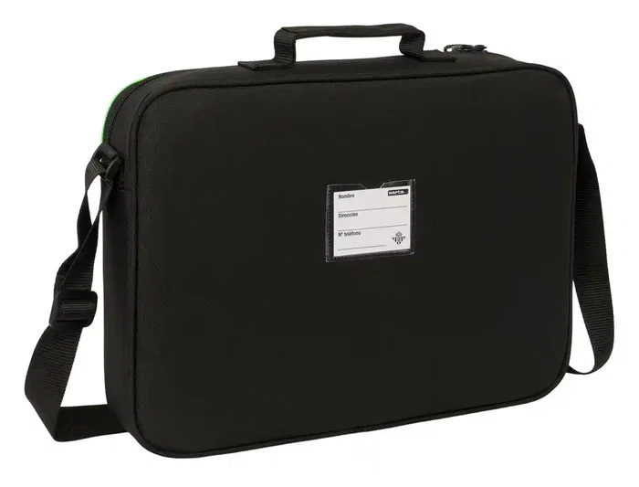 SAFTA Cartera Extraescolar Real Betis Balompié - 280x60x380 mm SAFTA Cartera Extraescolar Real Betis Balompié - 280x60x380 mm
