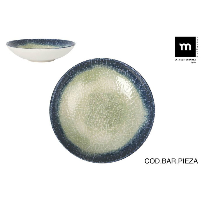 Plato Hondo La Mediterránea Olaf Ø 21 cm (12 Unidades)