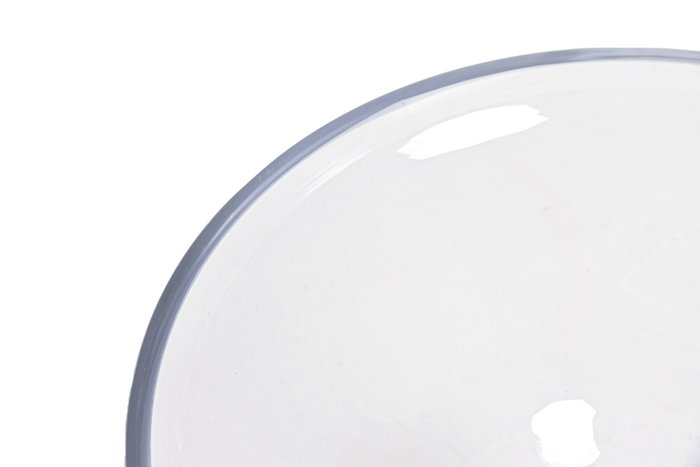 DKD Home Decor Centro de Mesa de Cristal Transparente 25x25x13 cm