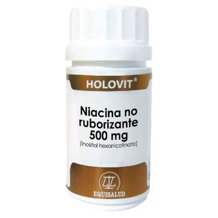 EQUISALUD Holovit Niacina no ruborizante 500 mg 50 cápsulas