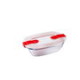 Hermético Rectangular Boro Cook&Heat Pyrex® 17x10x5 cm - 0,4 L