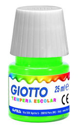 Tempera Giotto 25 Ml Verde (Set de 6)