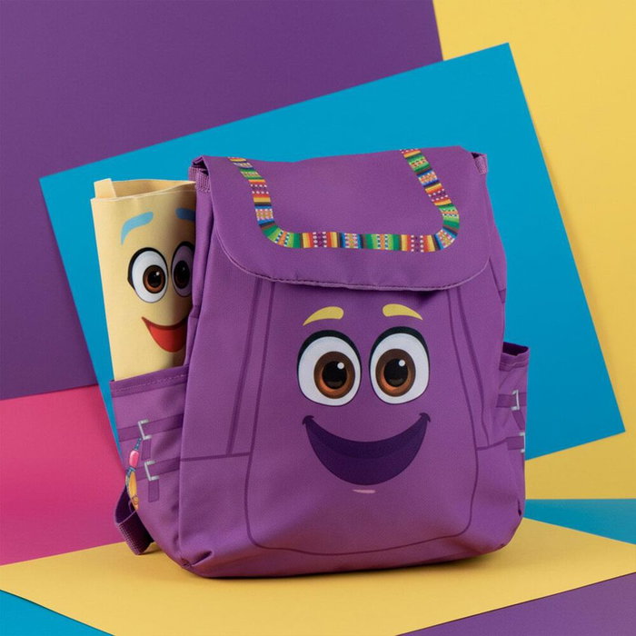 Cerdá Mochila Infantil Dora la Exploradora Púrpura 30cm