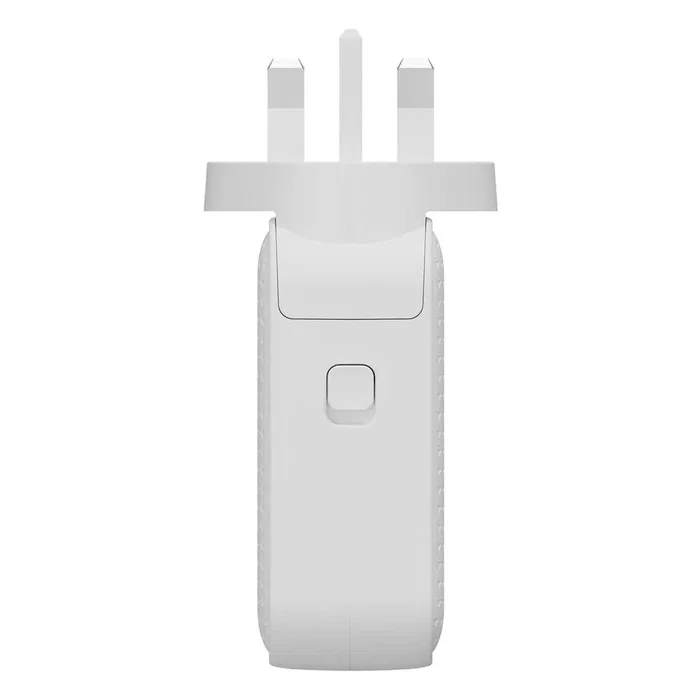 Hyper HJ1001WHWWGL Cargador GaN 145W USB-C con 4 Puertos (3x USB-C, 1x USB-A), Power Delivery 3.1, Quick Charge, carga simultánea para Portátil, Tableta, Smartphone - Blanco
