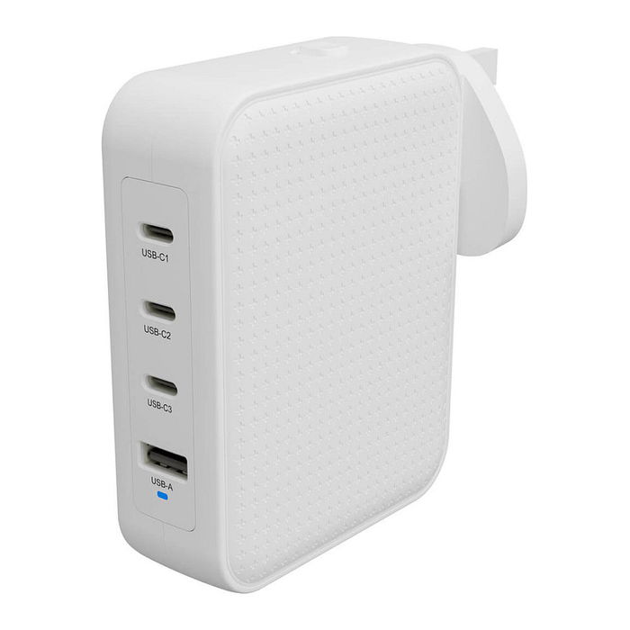 Targus Cargador GAN de 145W - Blanco