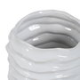 Jarrón Blanco Cerámica Decoración 18,50 X 18 X 27,50 cm