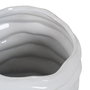 Jarrón Blanco Cerámica Decoración 18,50 X 18 X 27,50 cm