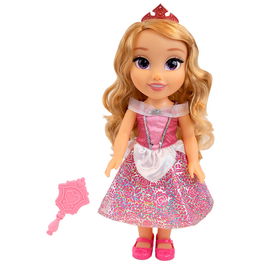 Jakks Pacific Muñeca Aurora La Bella Durmiente Disney 38cm con accesorio