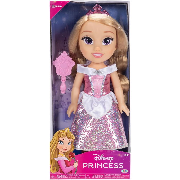 Jakks Pacific Muñeca Aurora La Bella Durmiente Disney 38cm con accesorio Jakks Pacific Muñeca Aurora La Bella Durmiente Disney 38cm con accesorio