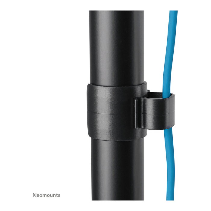 Neomounts DS90-325BL1 Soporte de sobremesa de pie/sentado para monitor 17-32" (43-81 cm), ajuste de altura 44-95 cm, inclinación y giro, carga 9 kg, negro