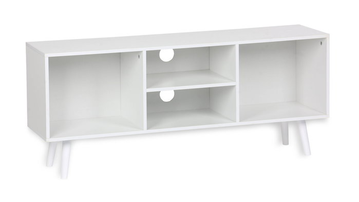 Inde Mueble Auxiliar Moblekit con 4 Compartimentos, 110 x 29 x 47 cm (Al x An x Pr) Inde Mueble Auxiliar Moblekit con 4 Compartimentos, 110 x 29 x 47 cm (Al x An x Pr)