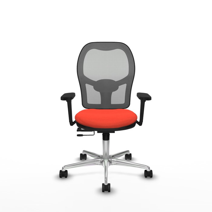 PIQUERAS Y CRESPO Silla de oficina Jorquera Naranja oscuro y Gris PIQUERAS Y CRESPO Silla de oficina Jorquera Naranja oscuro y Gris