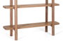 GINER Y COLOMER Estantería de madera de acacia hecha a mano 110cm