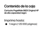 HP 982X Cartucho de Tinta Negro Alta Capacidad Original