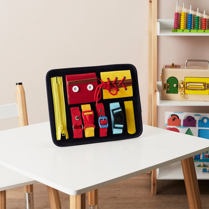 Jeux 2 momes Maleta Multi Sensorial Montessori para Psicomotricidad Fina y Aprender Jugando +3 Años