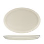 SUMMA Valet Fuente Oval para Vajilla, 34x24 cm, Vitro Porcelana Color Marfil