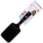 Cosmetic Club Cepillo Pelo Plano Cuadrado Colores Surtidos Blanco Azul Fucsia