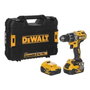 DeWalt DCD791P2-QW Atornillador a batería 18V con 2 baterías de 5.0 Ah