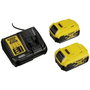 DeWalt DCD791P2-QW Atornillador a batería 18V con 2 baterías de 5,0 Ah
