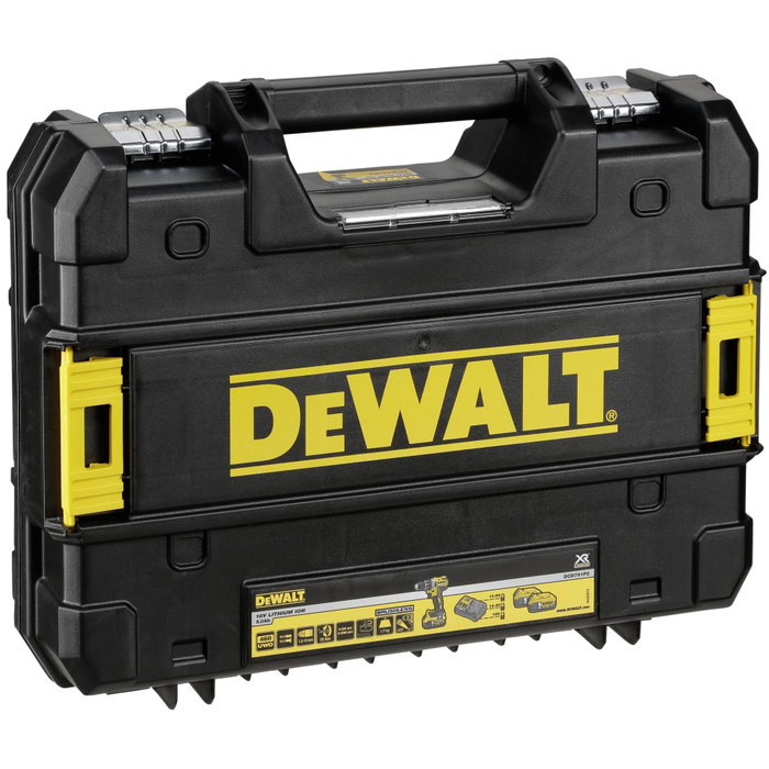 DeWalt DCD791P2-QW Atornillador a batería 18V con 2 baterías de 5,0 Ah