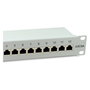 EQUIP Patch Panel 12x RJ45 Cat6A 10" FTP 1HE Gris