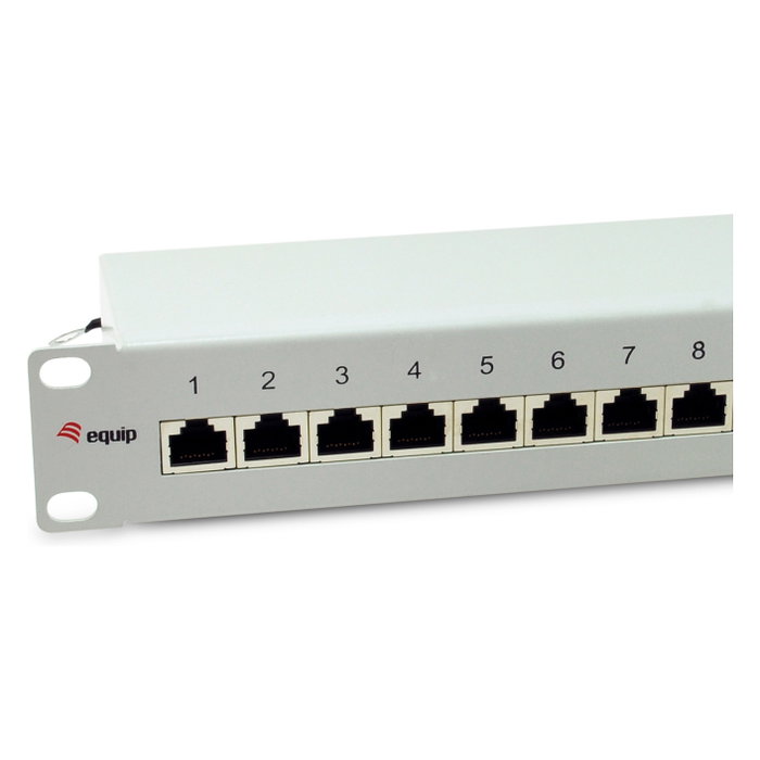 EQUIP Patch Panel 12x RJ45 Cat6A 10" FTP 1HE Gris