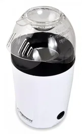 Esperanza EKP006 Máquina de Palomitas Eléctrica 1200W, Capacidad 0.27L, Listas en 2 Min, Color Negro y Blanco