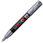 Posca PC-1M Marcador de Pintura Plata 0,7 mm