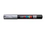 Posca PC-1M Marcador de Pintura Plata 0,7 mm