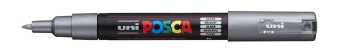 Posca PC-1M Marcador de Pintura Plata 0,7 mm Posca PC-1M Marcador de Pintura Plata 0,7 mm