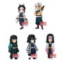 Banpresto Figura Demon Slayer: Kimetsu no Yaiba World Collectable Figure - Figura de 7 cm aleatoria (Surtido de 12 modelos: Shinobu, Uzui, Tokito, Iguro, Ubuyashiki)
