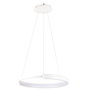 DKD Home Decor Lámpara de Techo LED Aluminio Blanco 53x53 cm