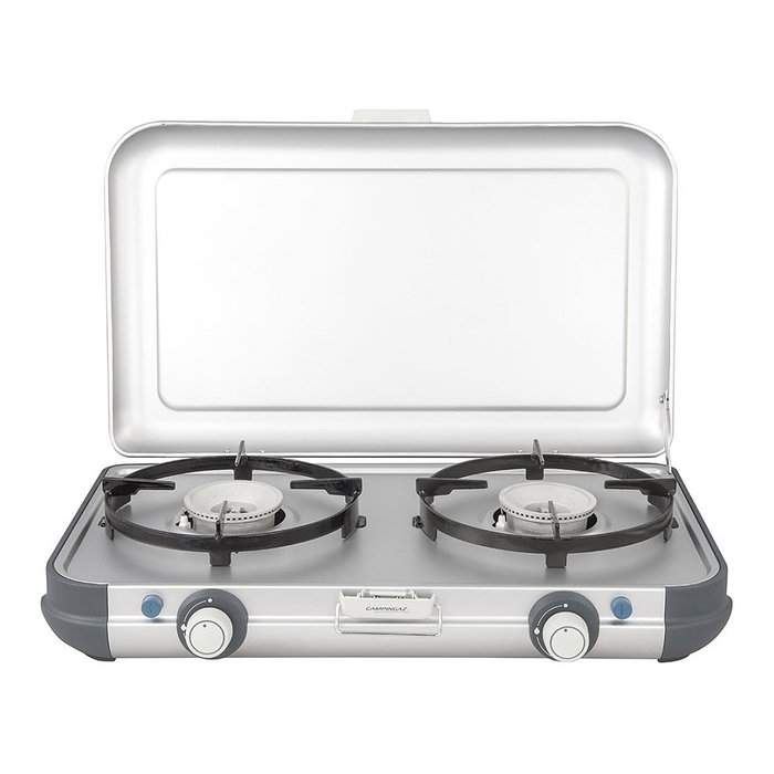 CAMPINGAZ Cocina de Camping Camping Kitchen 2 CV PZ, 2 Zonas, 4000 W, Encendido Piezo, Para Butano/Propano