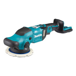 Makita DPO600Z Pulidora Excéntrica a Batería 6800 RPM, 15 cm de Diámetro, Negro y Azul, 3 kg