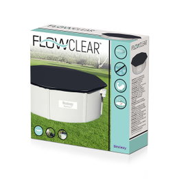Bestway Cubierta para Piscina de PVC D401 cm Negro