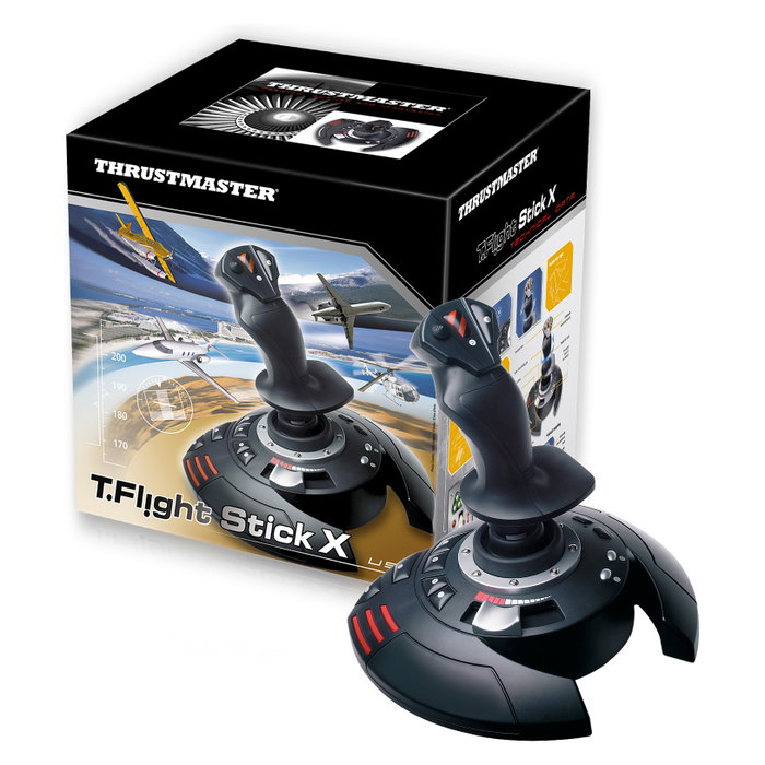 Thrustmaster T.Flight Stick X Palanca de mando para PC y PS3 Thrustmaster T.Flight Stick X Palanca de mando para PC y PS3