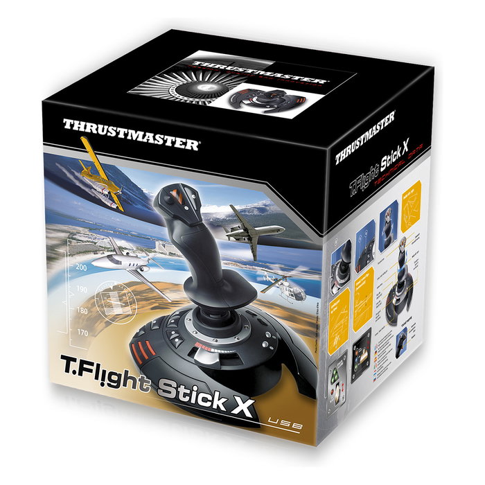 Thrustmaster T.Flight Stick X Palanca de mando para PC y PS3 Thrustmaster T.Flight Stick X Palanca de mando para PC y PS3