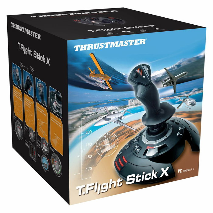 Thrustmaster T.Flight Stick X Palanca de mando para PC y PS3 Thrustmaster T.Flight Stick X Palanca de mando para PC y PS3