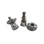 Edm Cabezal Universal Grifería Empotrar 22/150 Acero Inox Cromado Montura Empotrar