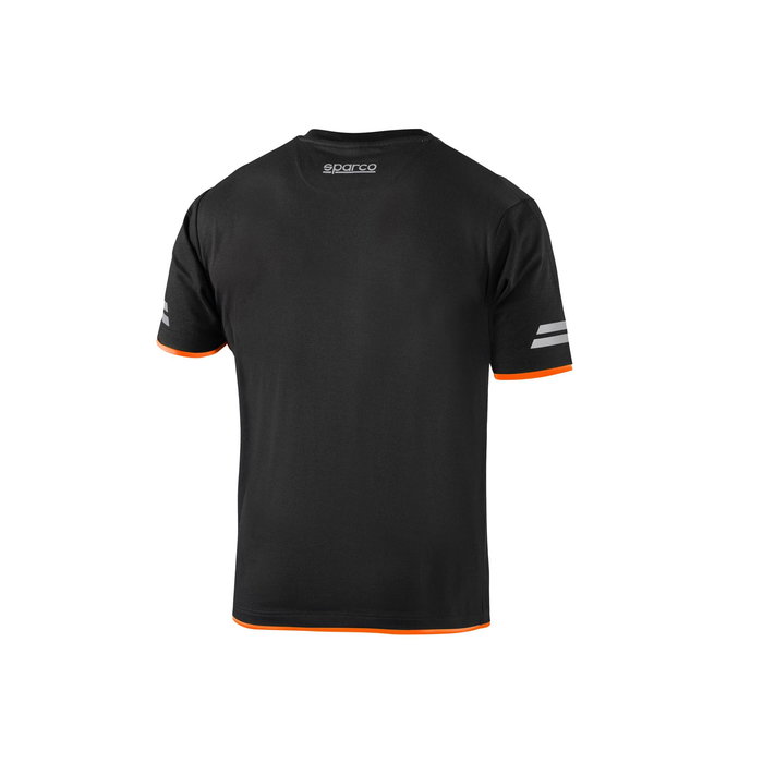 Sparco Camiseta Tech S02416NRAF5XXL Talla XXL Negro-Naranja