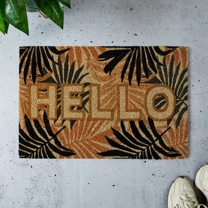 Je cherche une Idee Felpudo Coco Con Mensaje 40X60