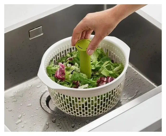 Joseph Joseph Spindola Centrifugador de ensaladas y colador Verde Joseph Joseph Spindola Centrifugador de ensaladas y colador Verde