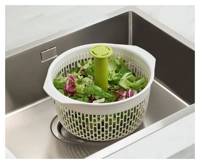 Joseph Joseph Spindola Centrifugador de ensaladas y colador Verde Joseph Joseph Spindola Centrifugador de ensaladas y colador Verde