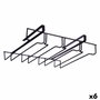 Soporte para Copas Kinvara Metal Hierro 36 x 7,5 x 26 cm 7 x 7,5 x 26 cm (6 Unidades)
