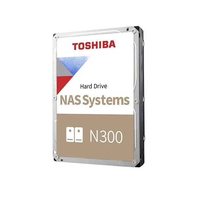 Toshiba N300 HDWG760EZSTA - Disco Duro Interno 6TB 3.5" SATA III 7200RPM 512MB - Para NAS y Sistemas RAID 24/7 Toshiba N300 HDWG760EZSTA - Disco Duro Interno 6TB 3.5" SATA III 7200RPM 512MB - Para NAS y Sistemas RAID 24/7